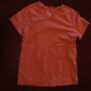 Peachy pink vneck tshirt
